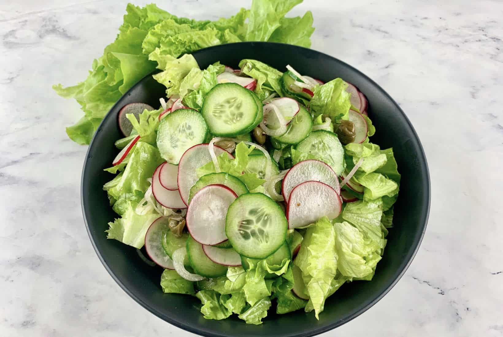 Salad with greens